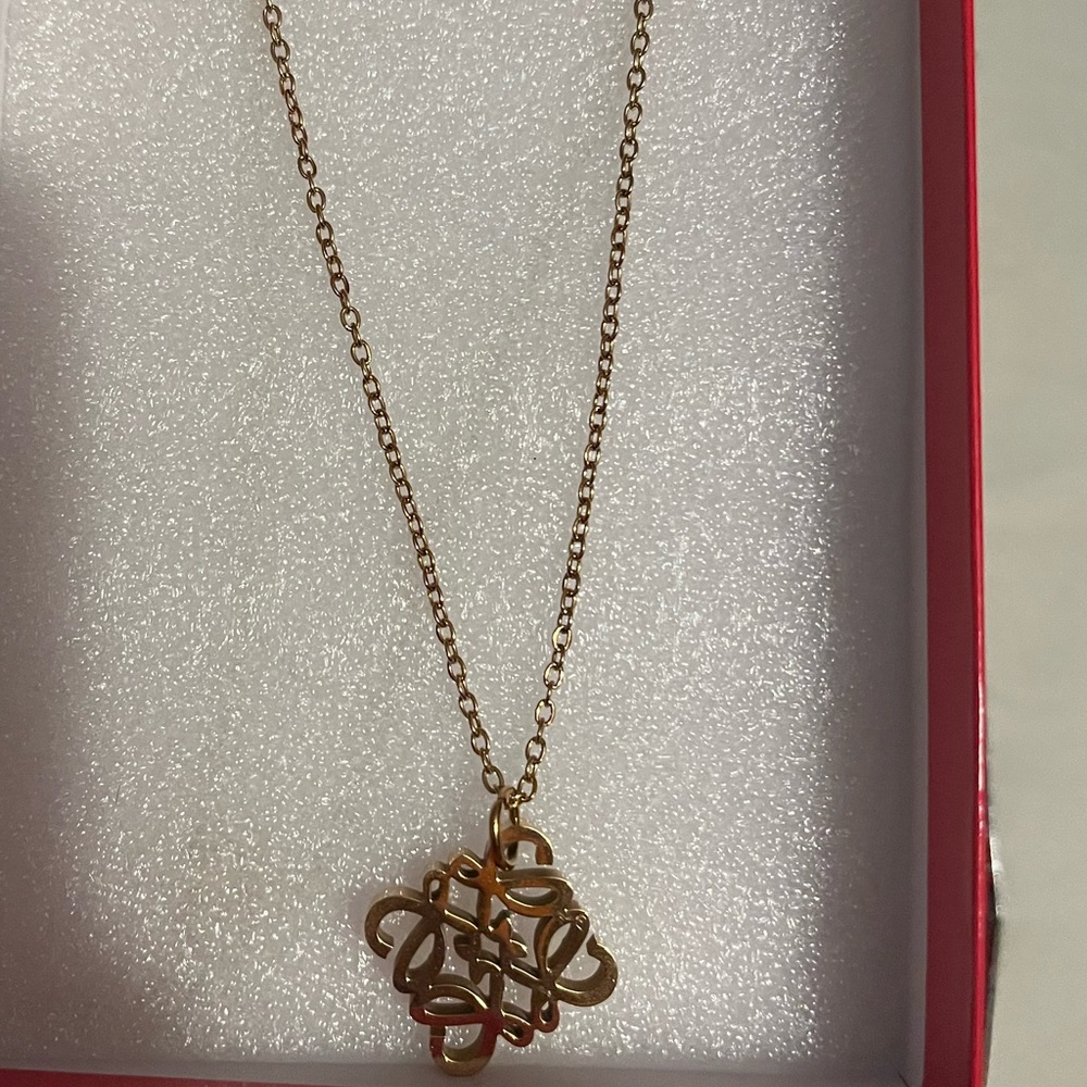 Anagram Necklace-NWOT - Picture 1 of 7
